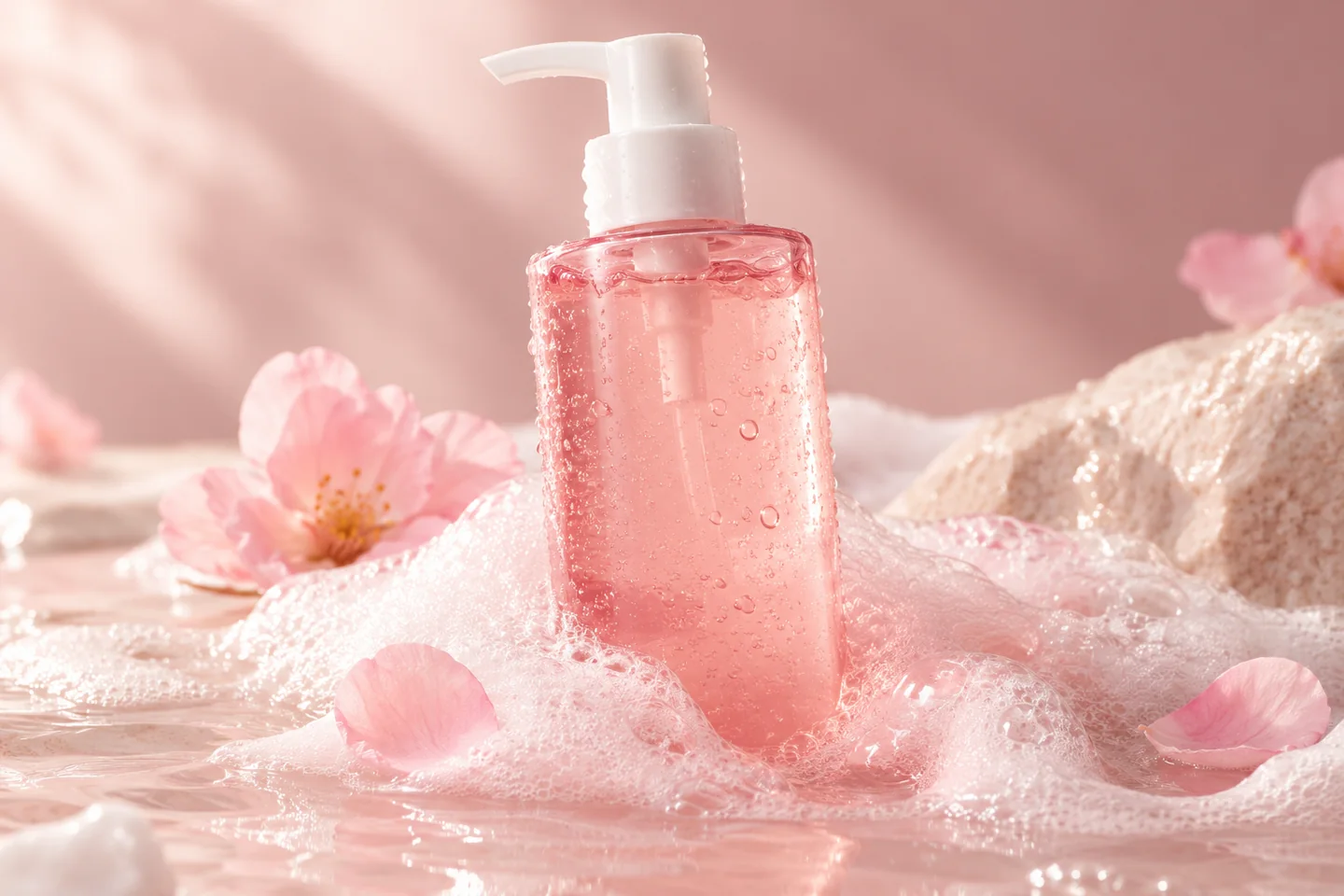 Pink Foaming Cleanser Product Prompt